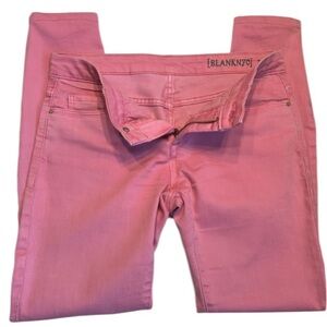 Blank NYC Pink Skinny Jeans Fashion-Forward Style
